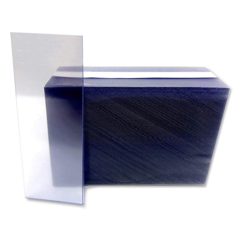 Store Fixtures Direct 1.25" x 3.5" Clear Plastic Tags, Shelf Label Holders - 1000 Pack - Image 1